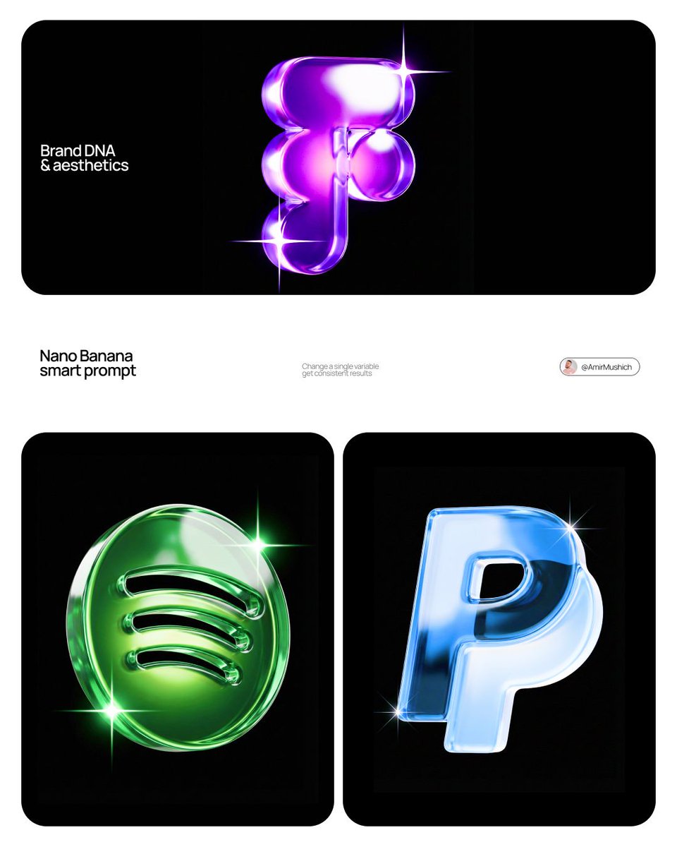 Logo Escultórico en Vidrio Fundido