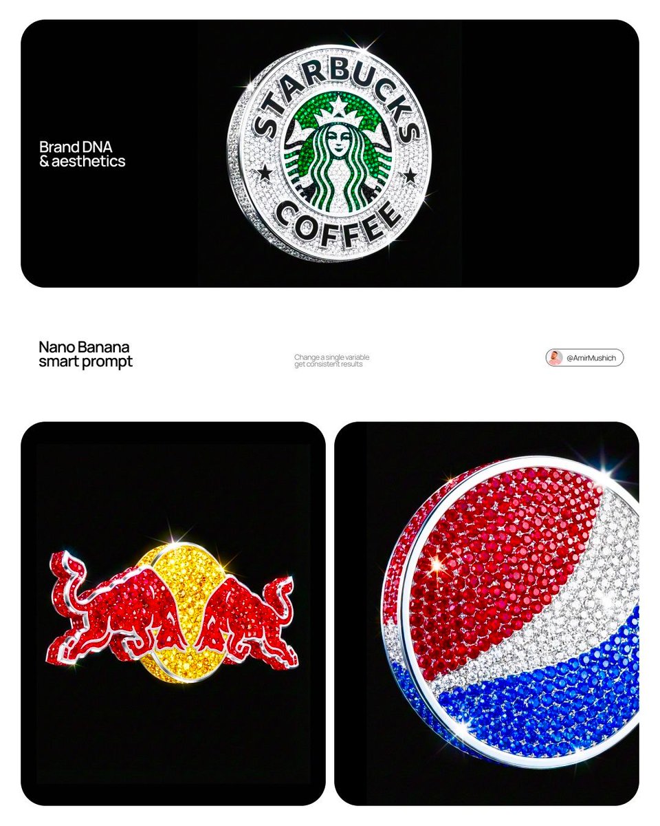 Strass-Kristall-Logo-Skulptur