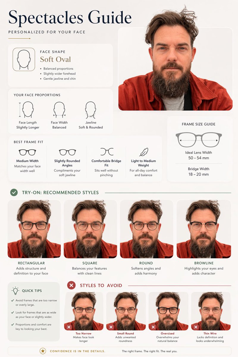 Análisis de Rasgos Faciales y Guía de Gafas con GPT Image-2