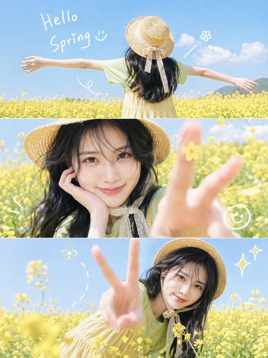 花田春季拼貼