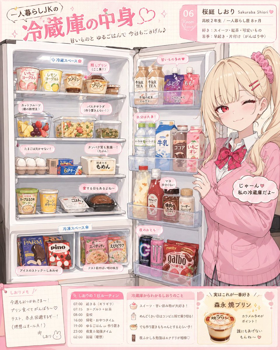 Revelação da Geladeira do Personagem