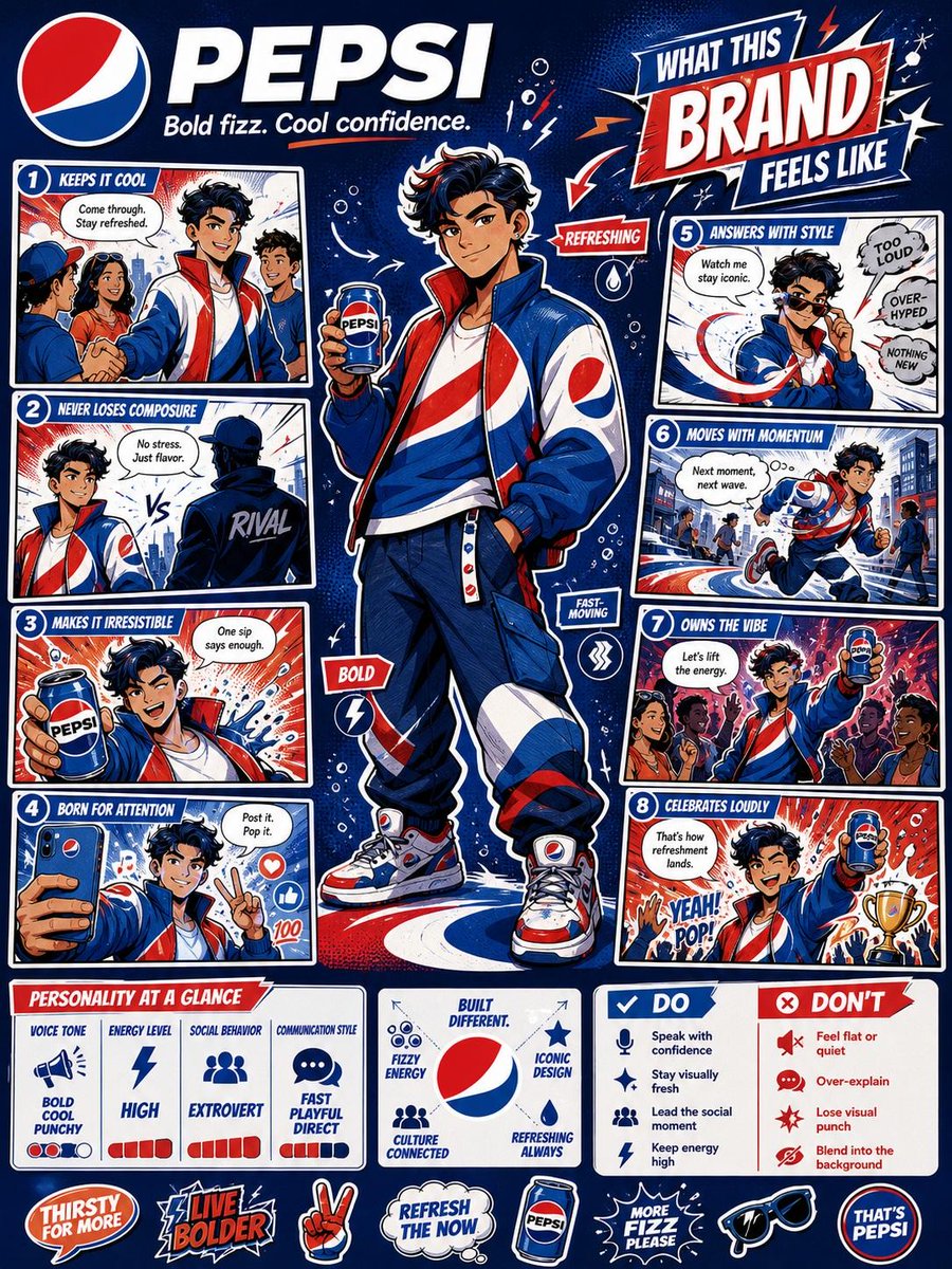Affiche BD de la Personnalité de Marque