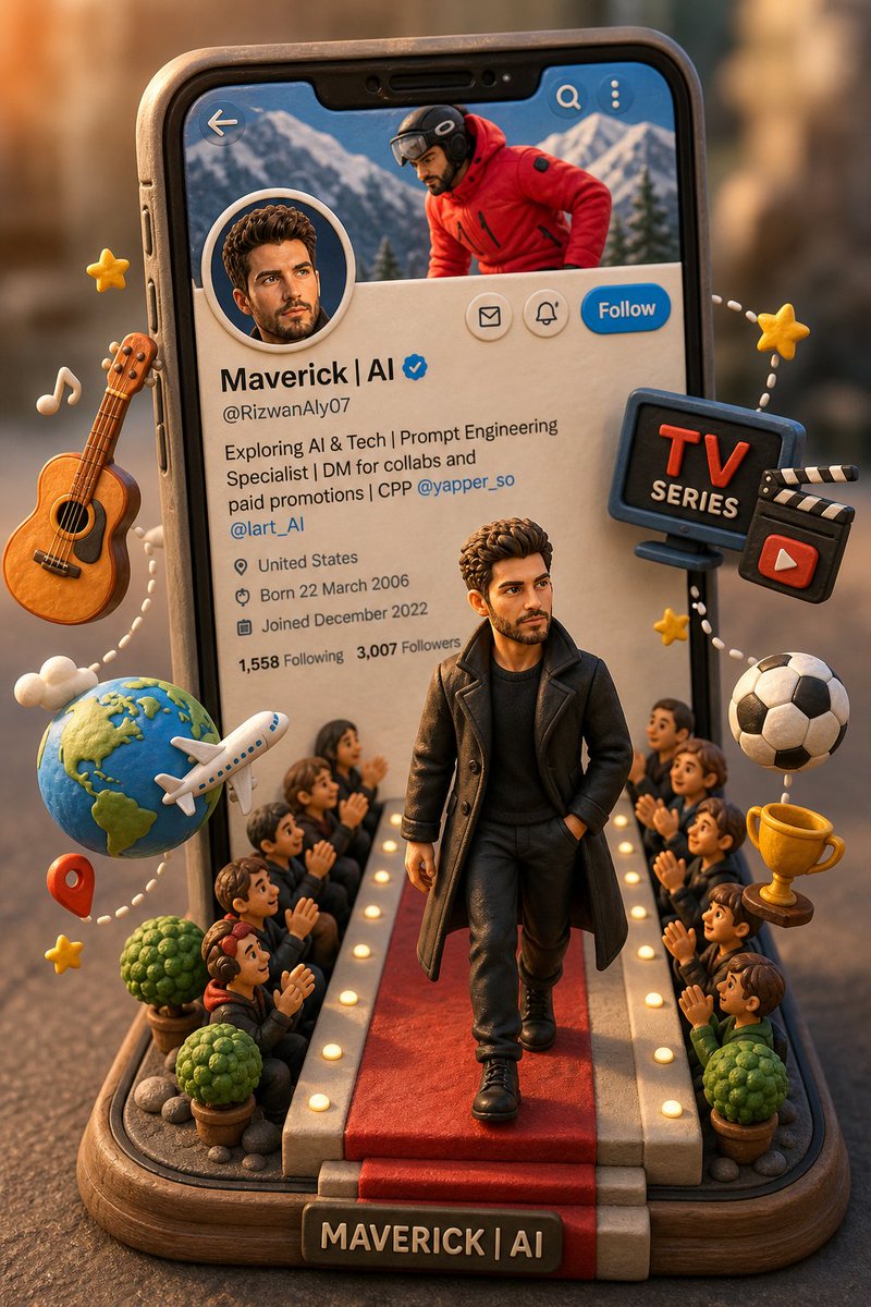 3D-миниатюра персонажа профиля
