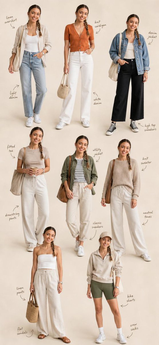 Colagem Editorial de Moda Casual