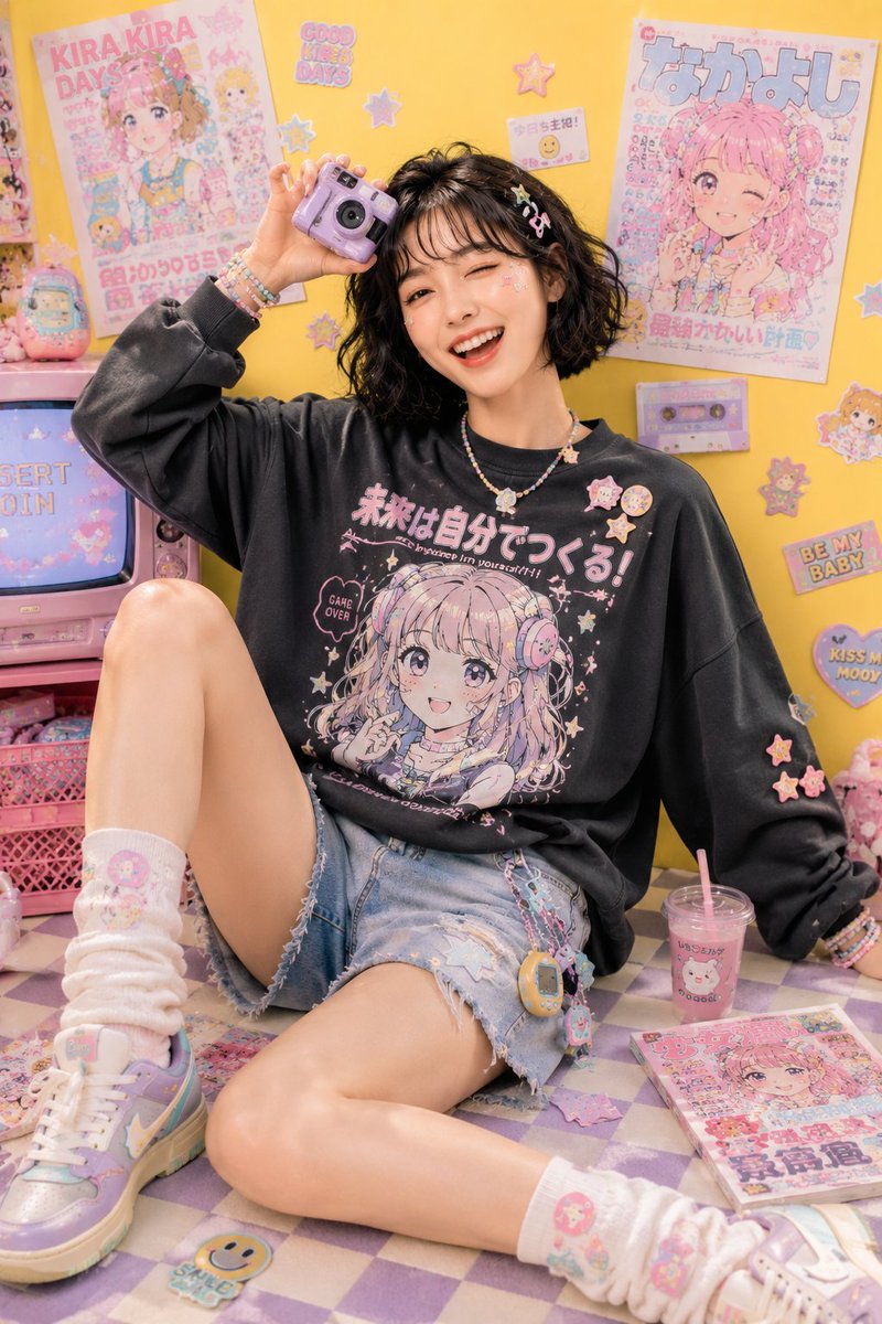 Kawaii-Harajuku-Y2K-Studio-Editorial