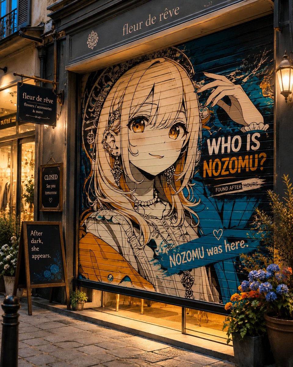 After-Hours Shutter Art of Your OC