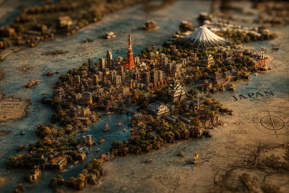 Mundo em Miniatura de Atlas de Luxo