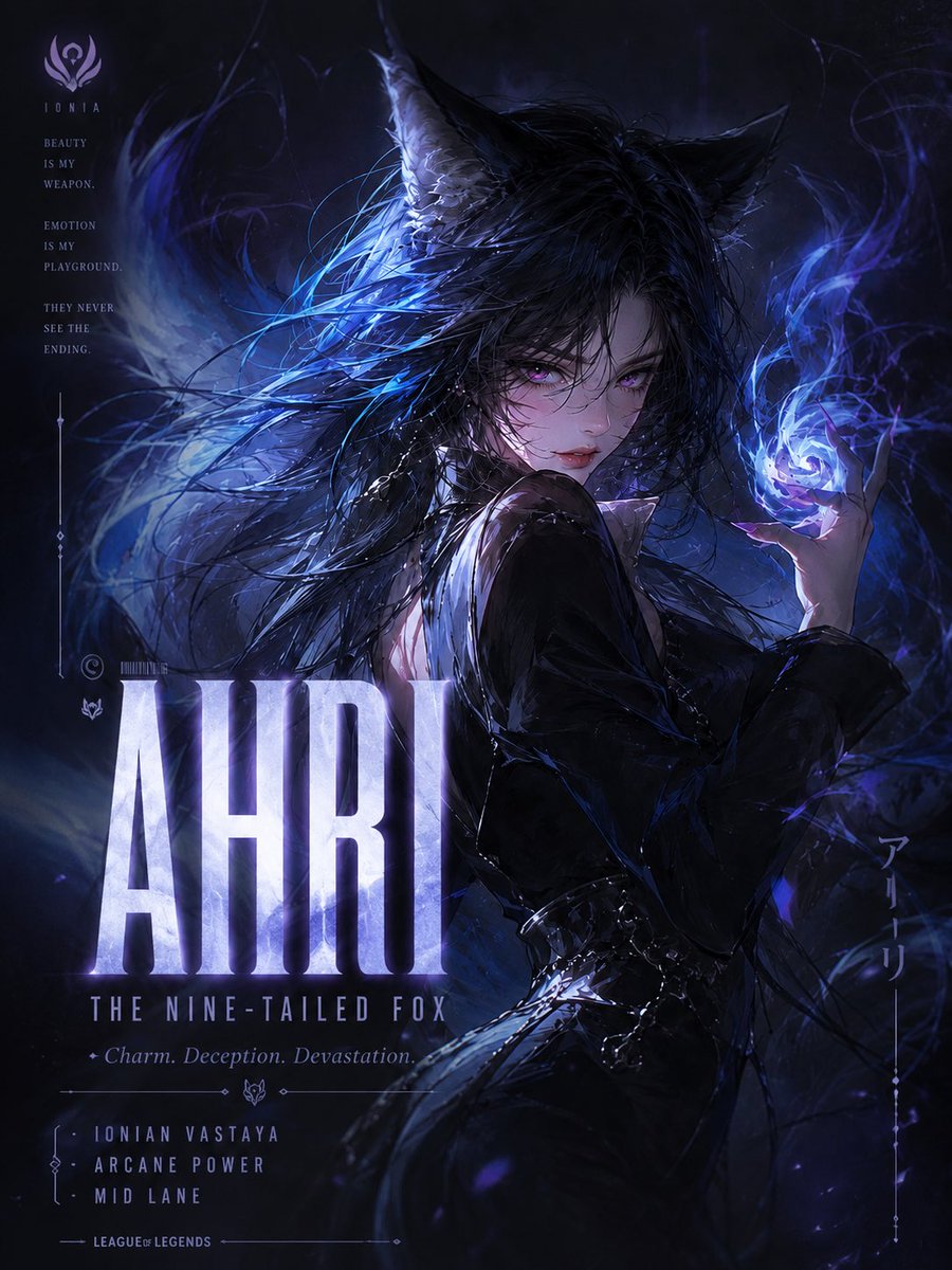 Dark-Fantasy-Charakterposter