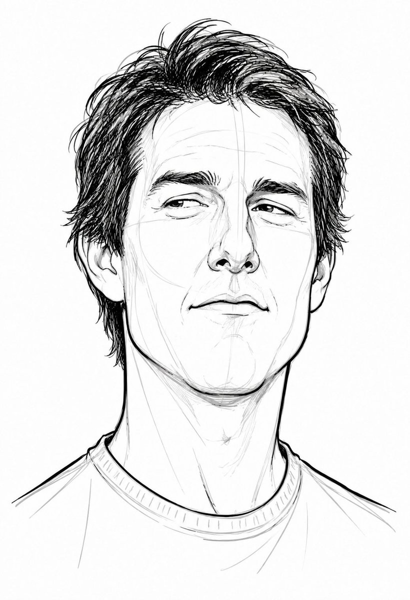 Caricaturas Monocromáticas de Astros de Hollywood