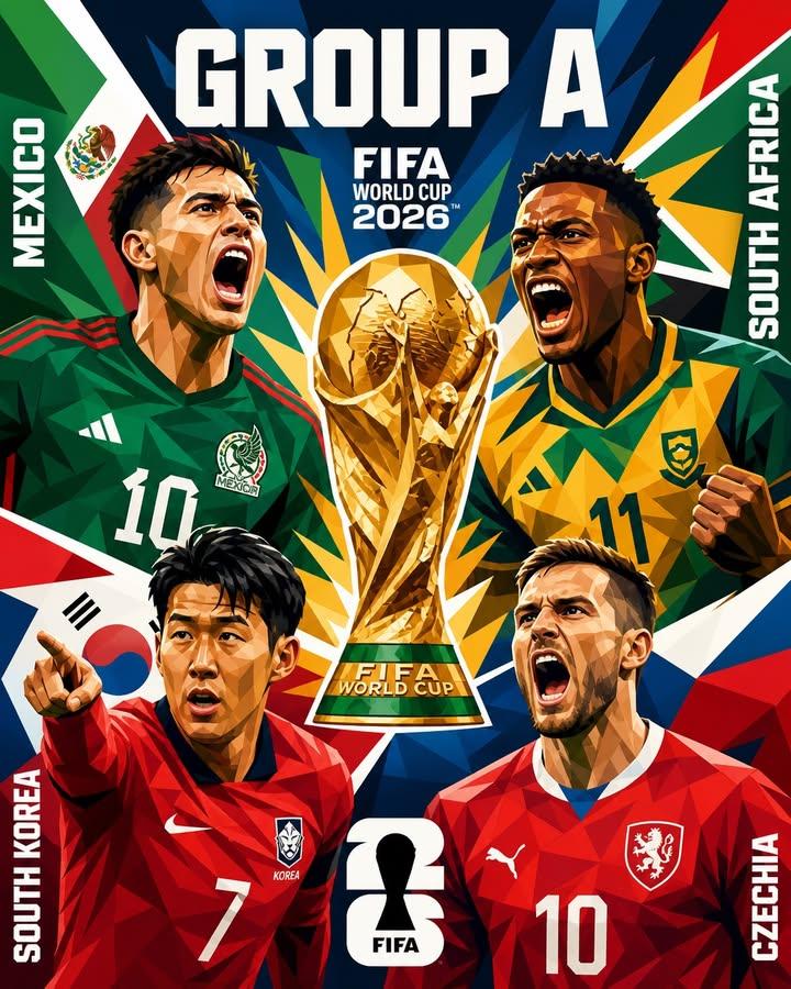 ワールドカップ2026ローポリポスター