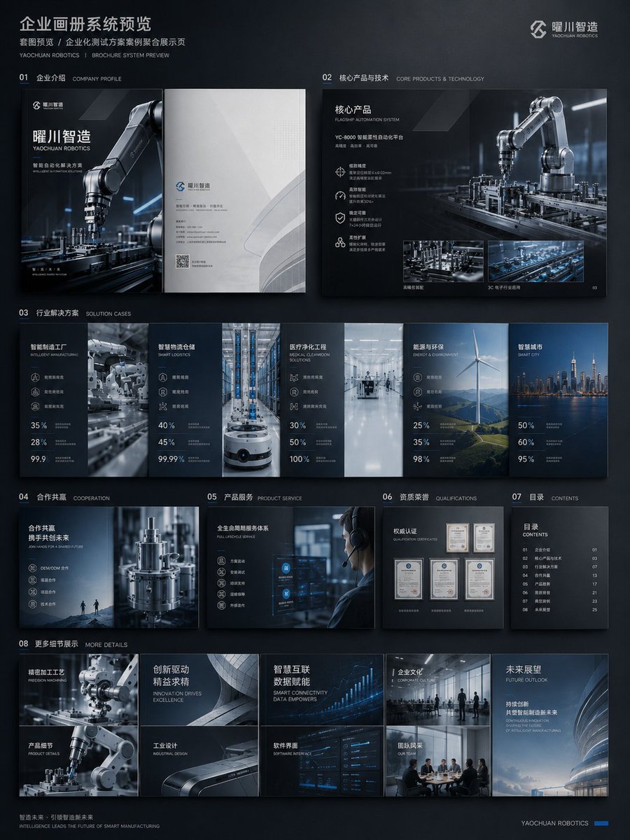 高端企業品牌畫冊