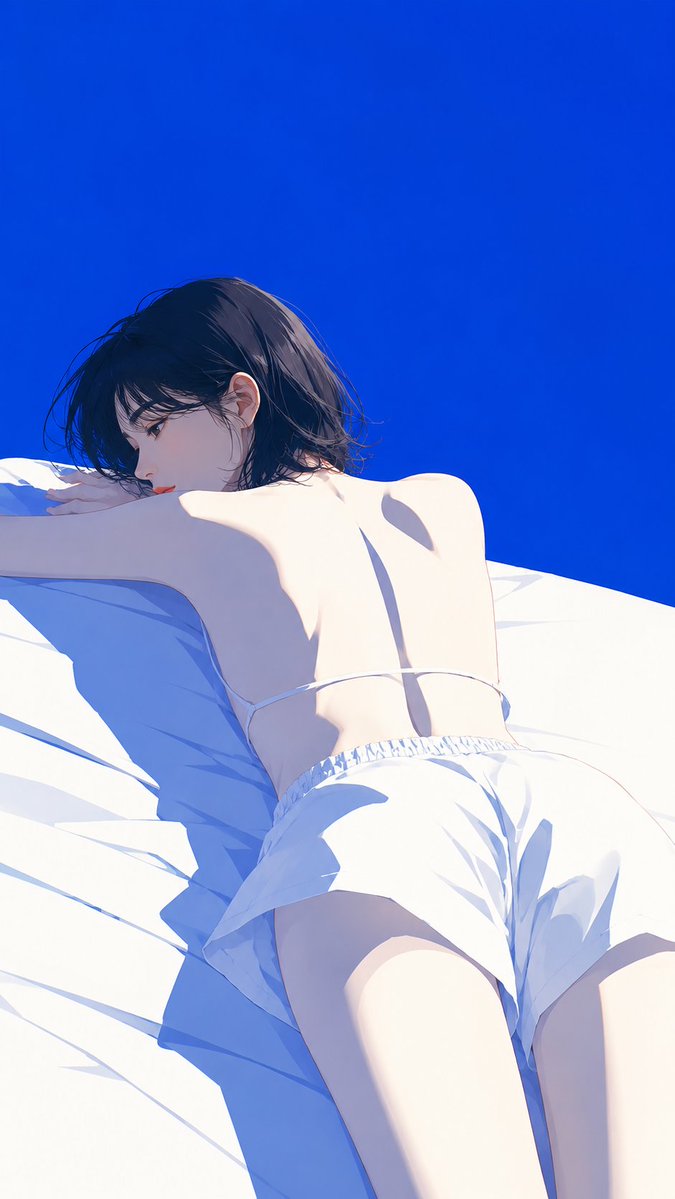 Couverture Éditoriale Bleu et Blanc
