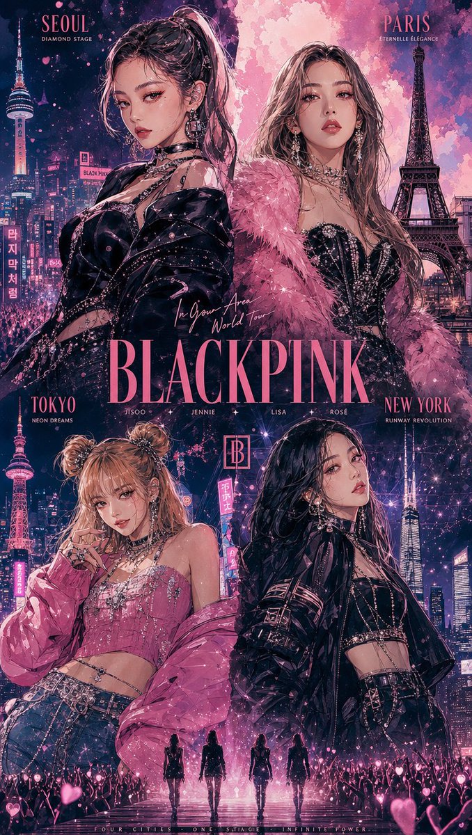 Cineastisches K-Pop-Idol-Quartett