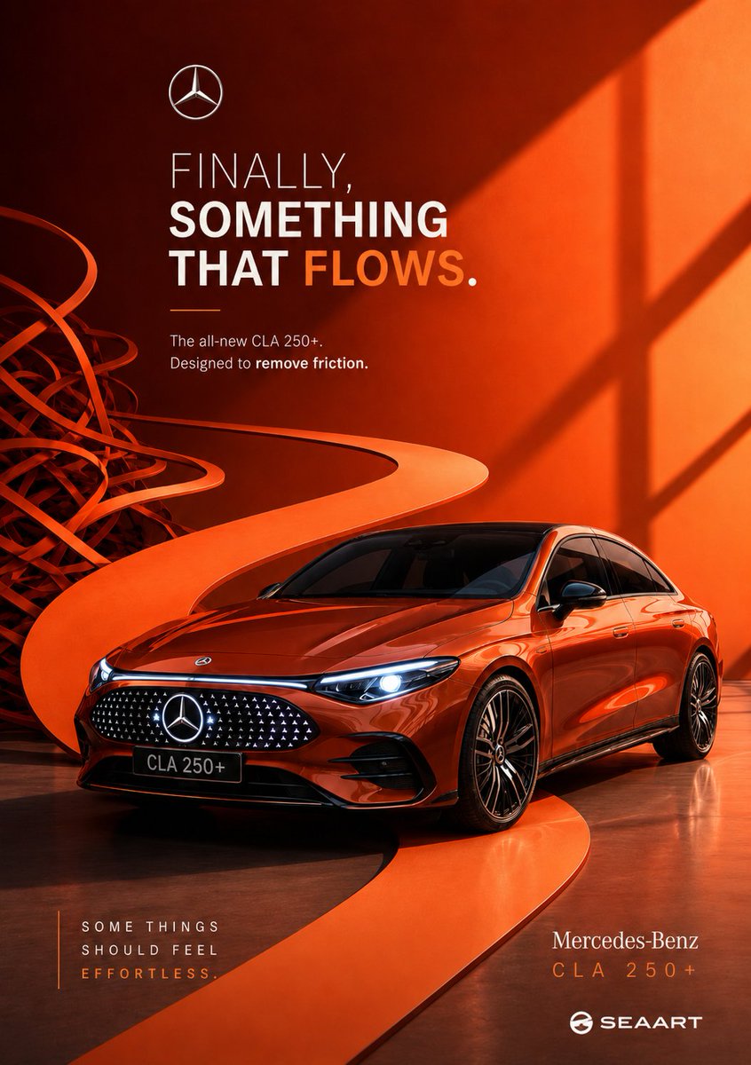 Konzeptionelles Luxusauto-Poster