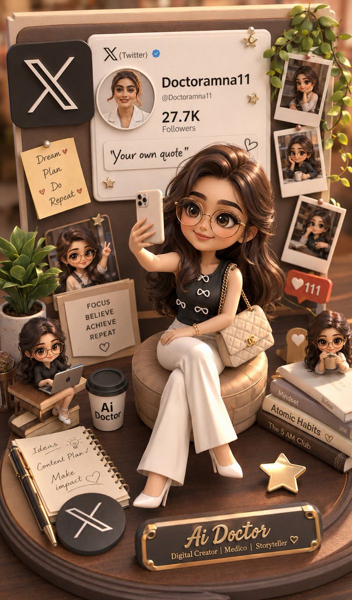 3D-Chibi-Influencerin-Diorama