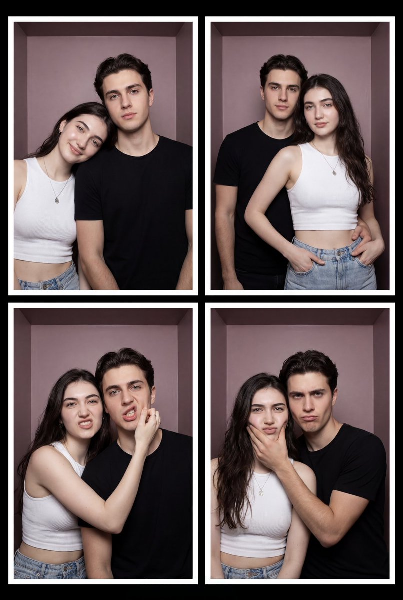 Couple Photobooth Strip