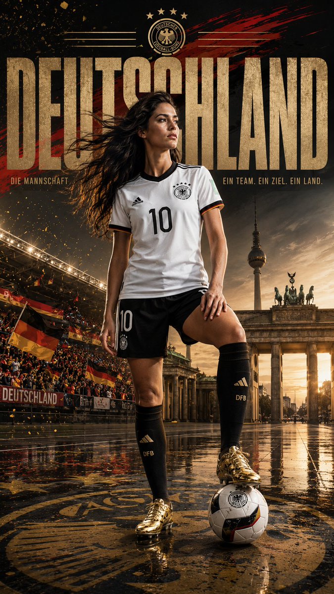 Deutschland Kampagnen-Poster