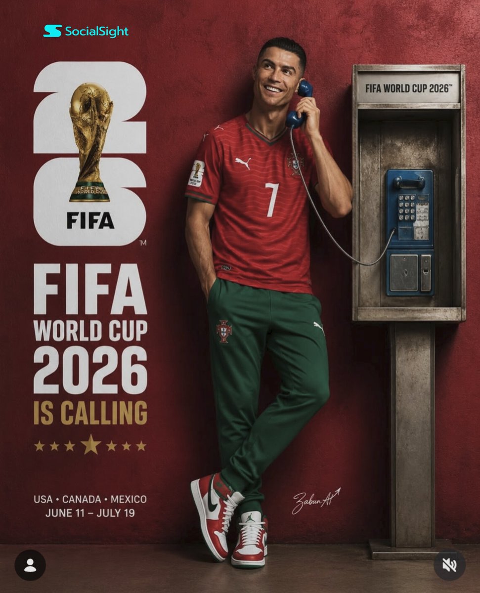 C羅世界盃2026宣傳海報