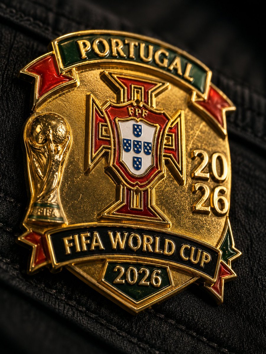 Emaille-Pin zur WM 2026