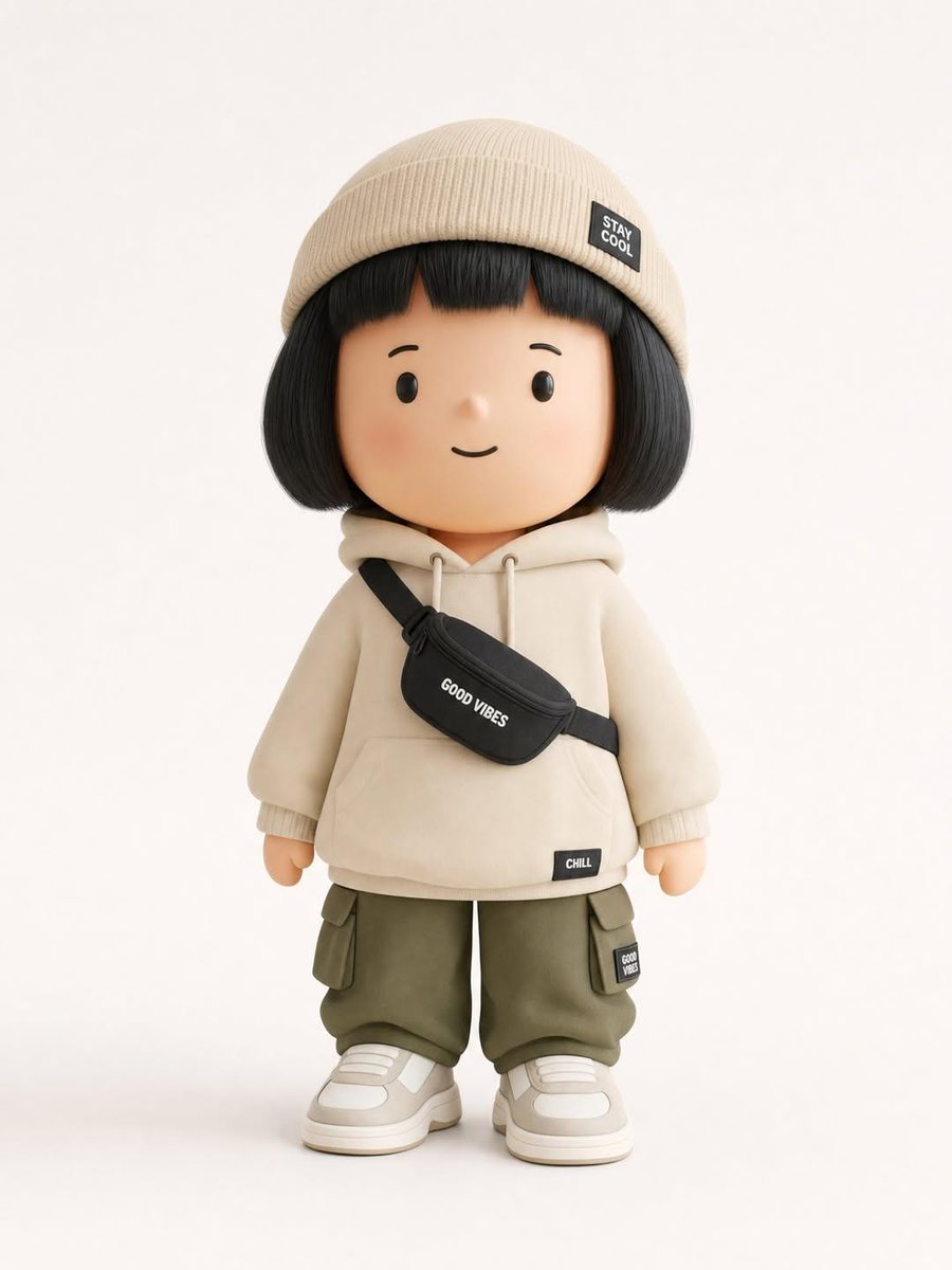 OOTD Streetwear Vinyl-Figur