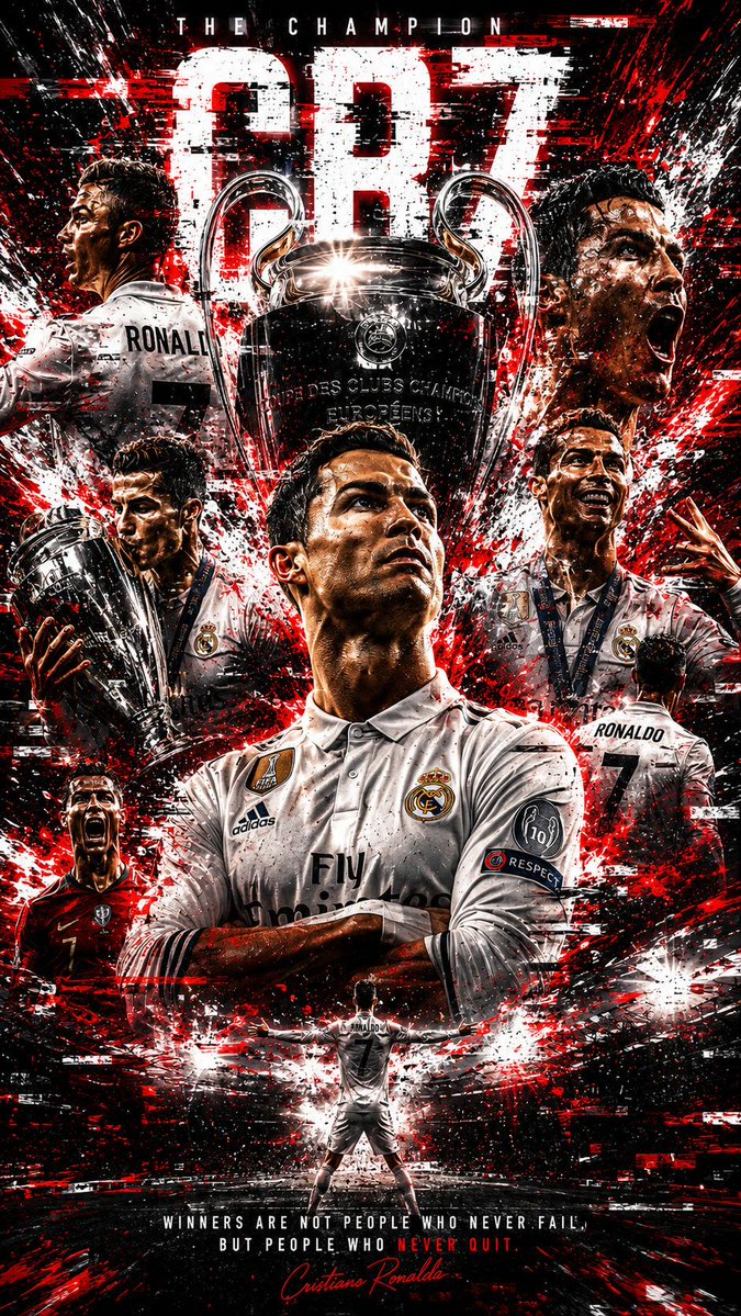 Episches CR7-Legacy-Poster