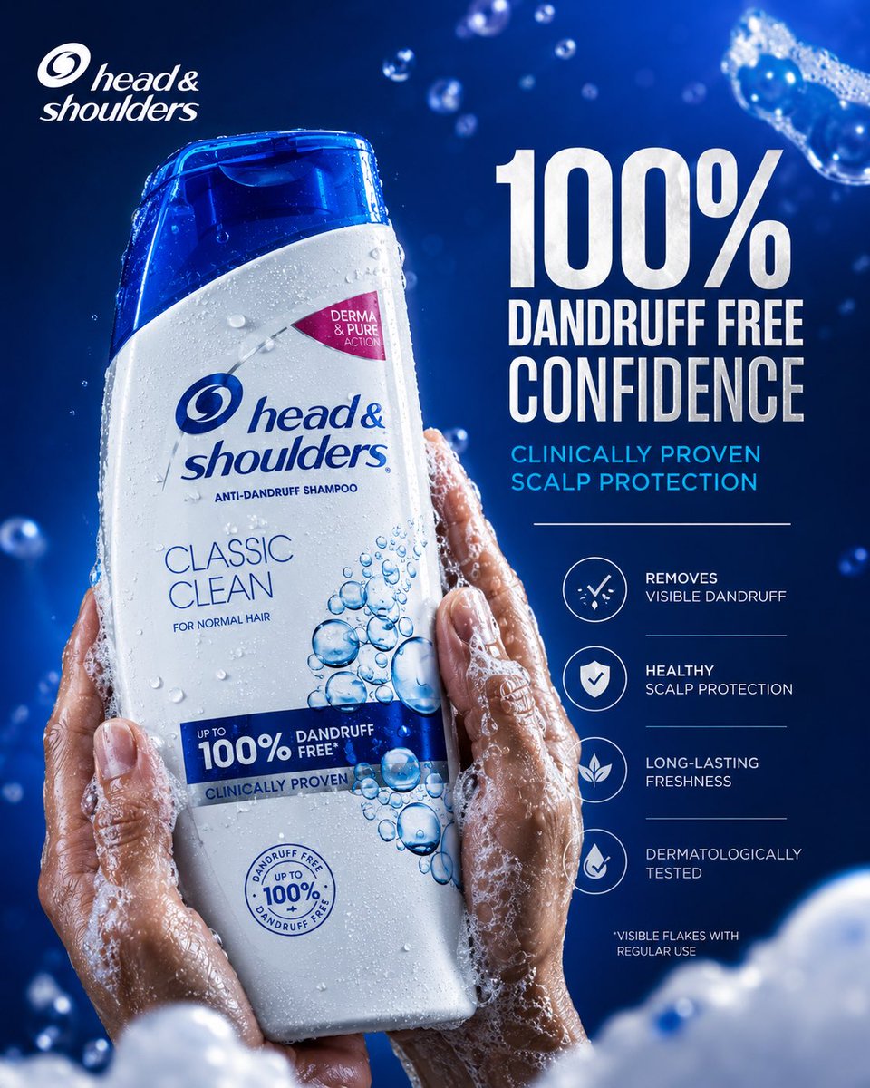 Head & Shoulders Selbstvertrauens-Anzeige