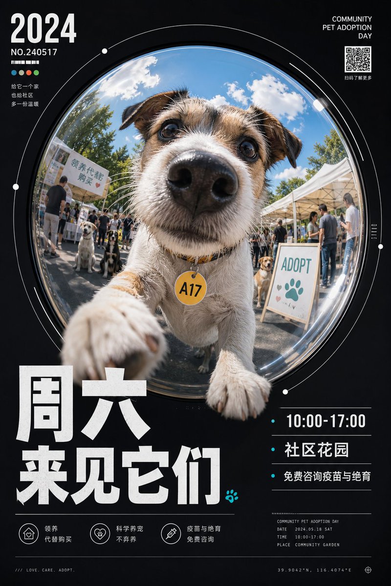 魚眼レンズのポスタービジュアル
