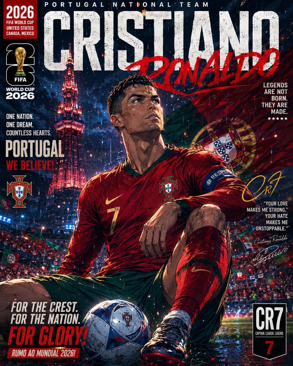 Póster de Anime de Fútbol Mundialista