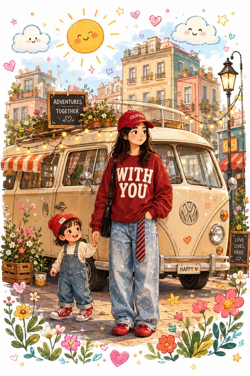 Foto als Kinderbuch-Illustration
