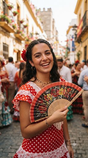 Vibrant Festival Portrait
