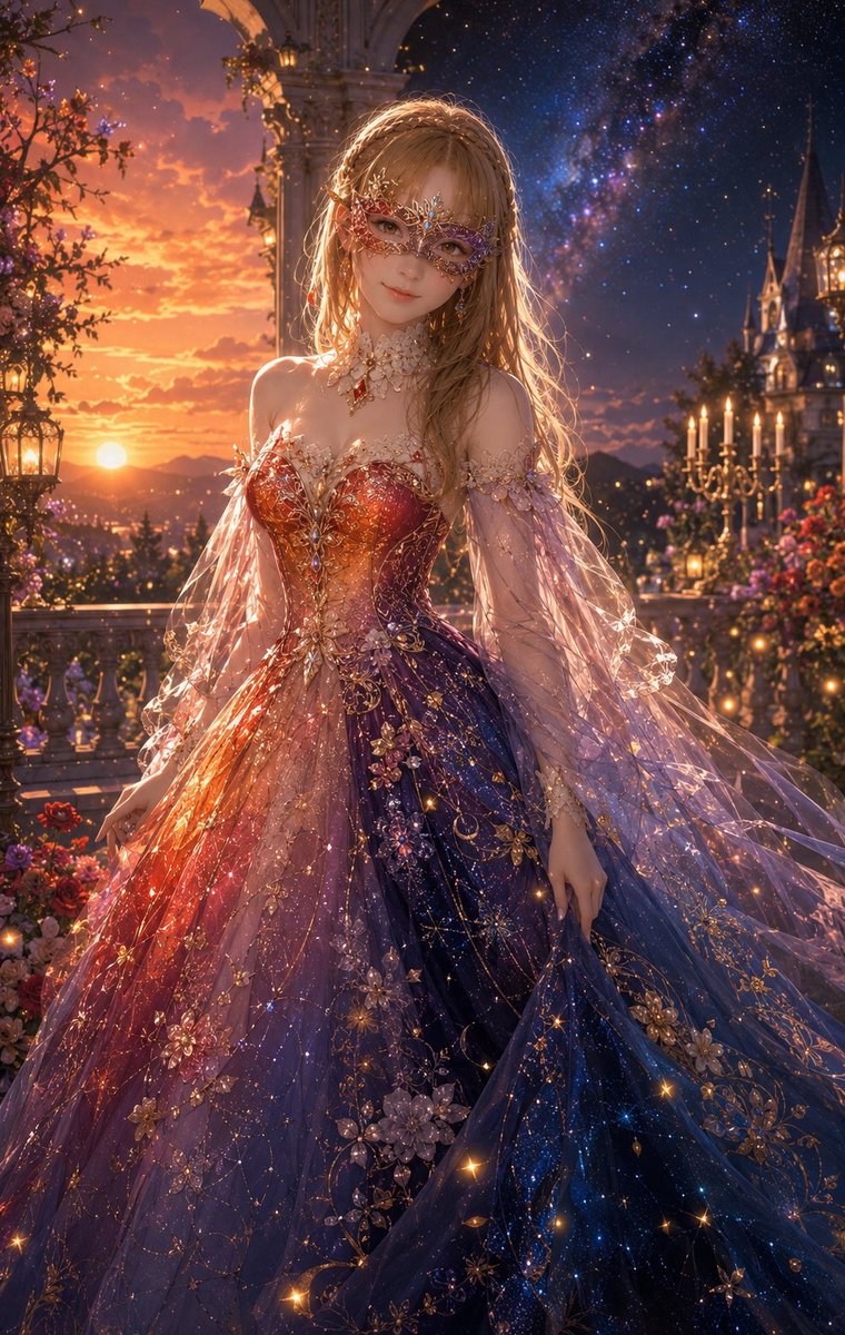 Masquerade Twilight Gown