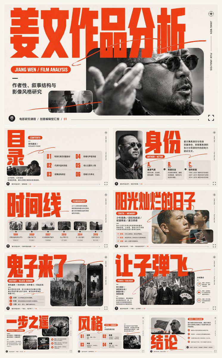 Giant-Type Editorial PPT System