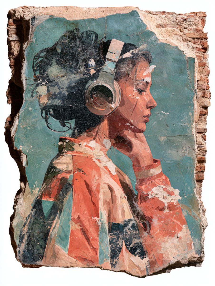 Crumbling Fresco Secco Art