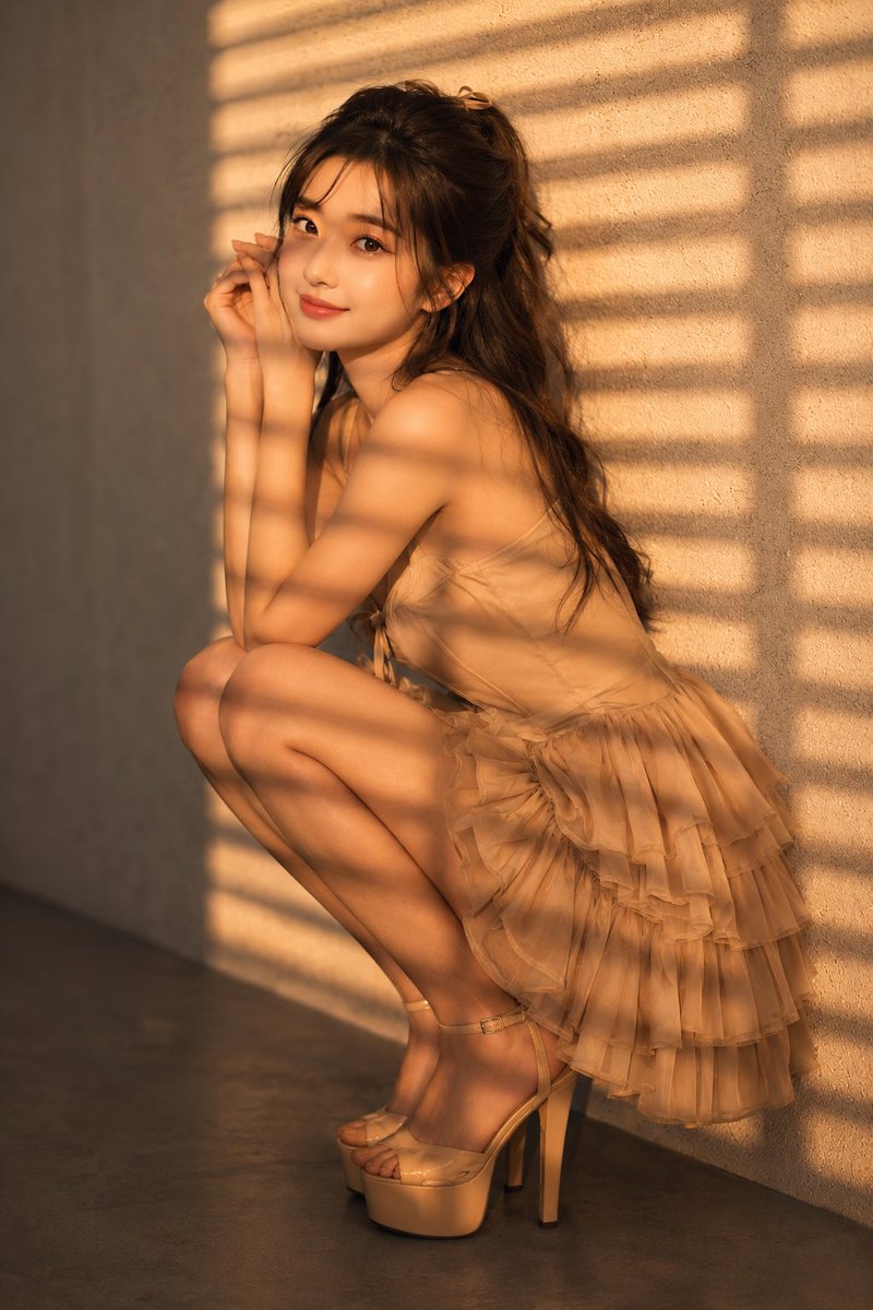 Golden Light Editorial Portrait