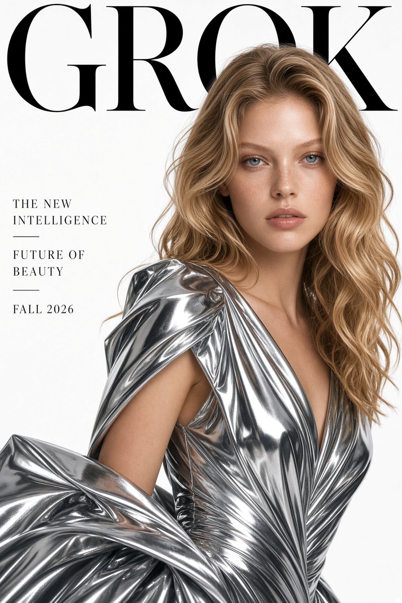 GROKファッション誌の表紙