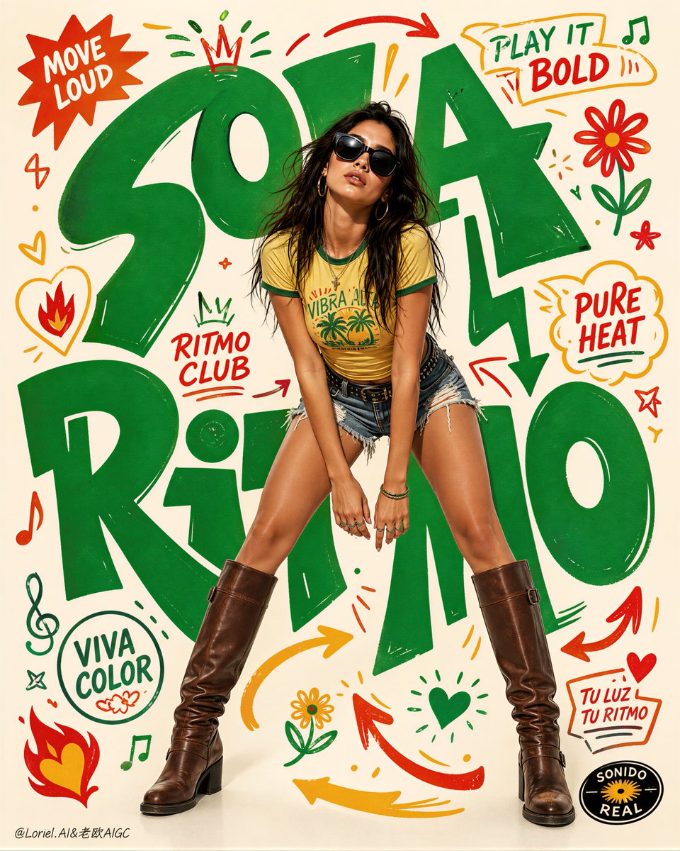 Typographic Streetwear Fashion Poster