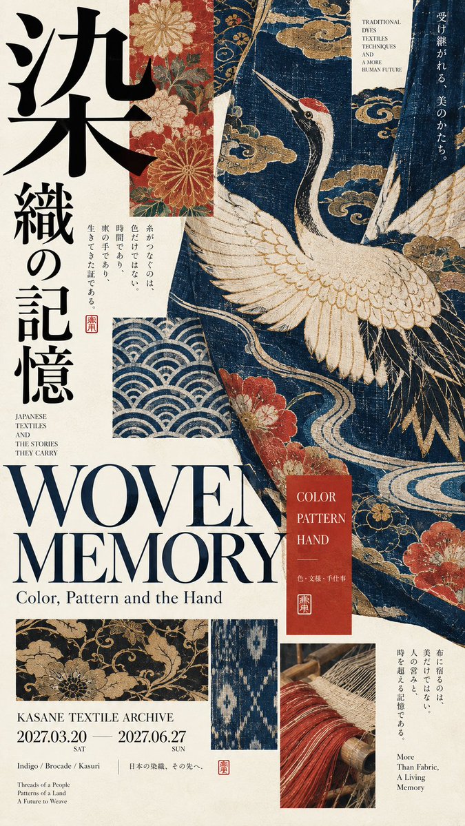 Japanese Museum Editorial Poster