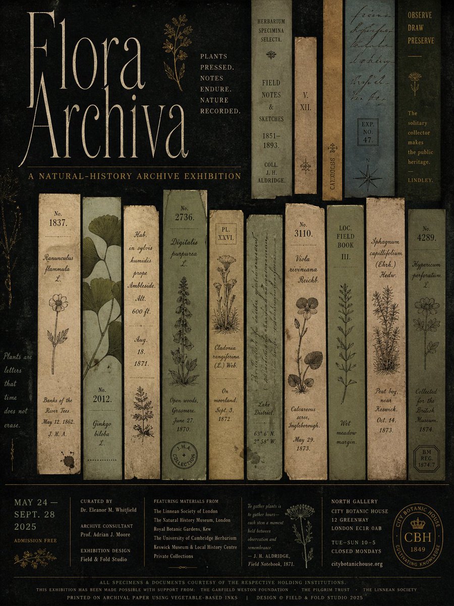 Book-Slip Exhibition Poster