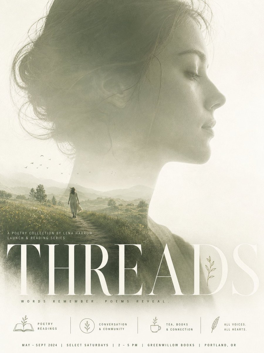 Double Exposure Cinematic Poster