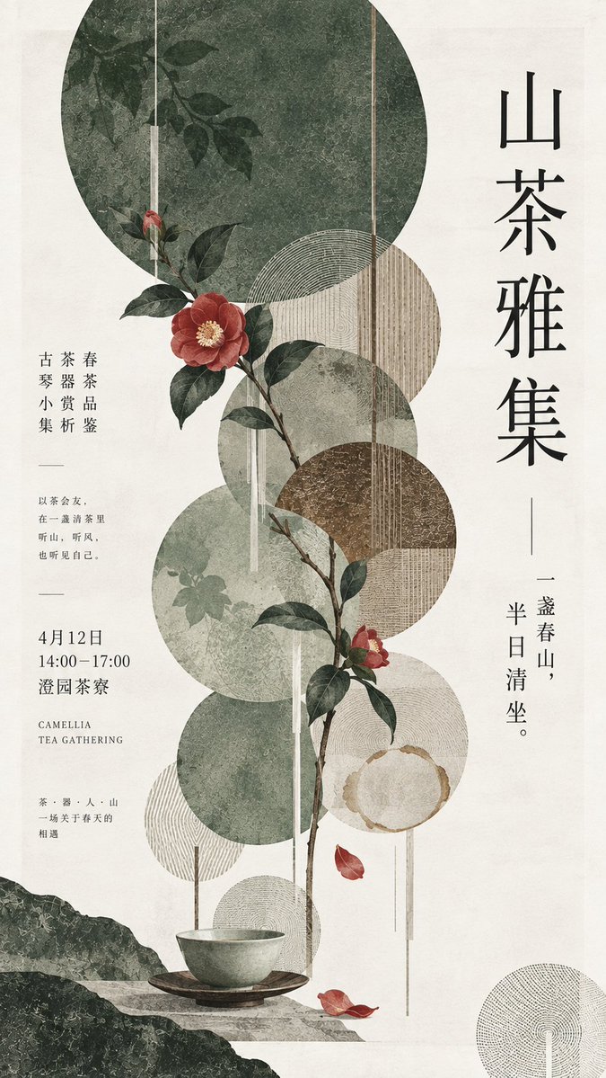 Point-Line-Plane Editorial Poster