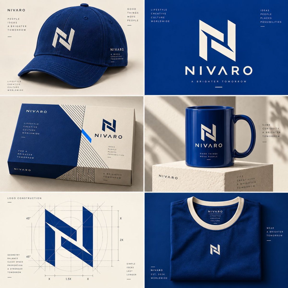 NIVARO 品牌識別系統