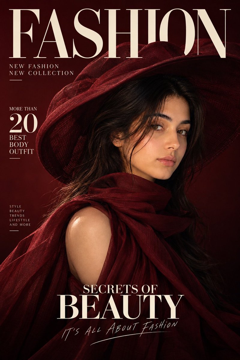 Luxury Editorial Fashion Cover