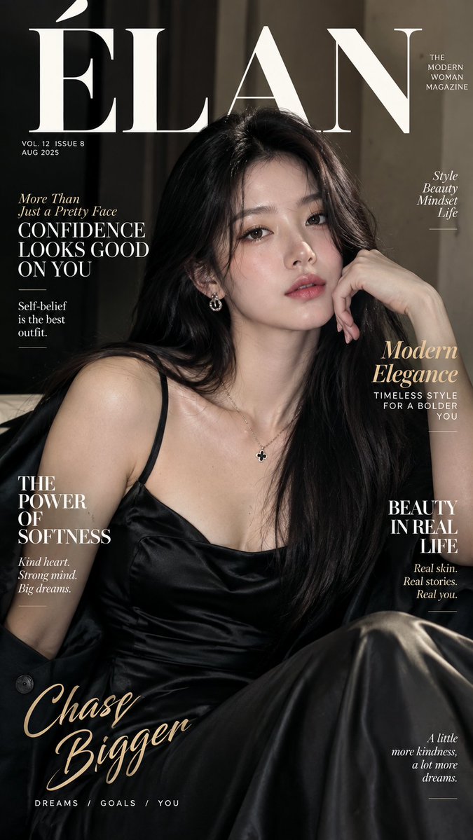 Couverture de Magazine de Mode
