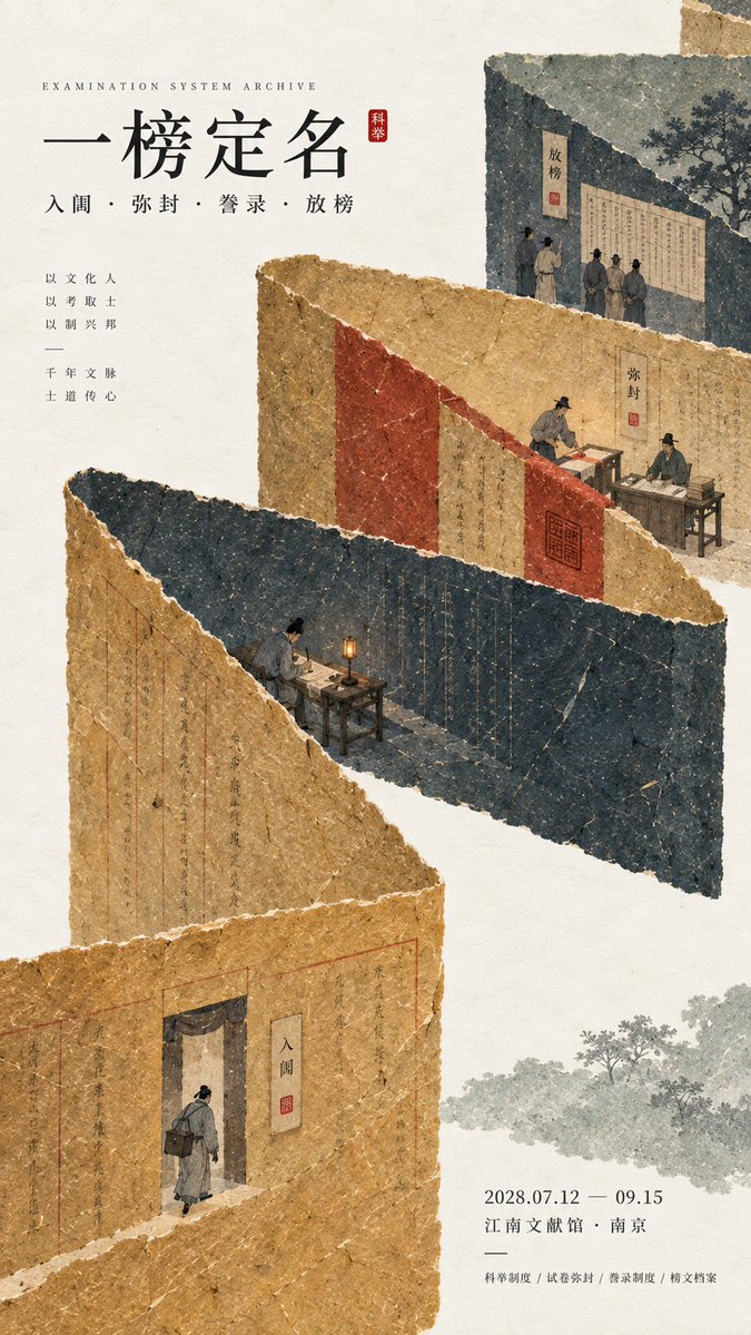 Editorial Eastern Culture Poster