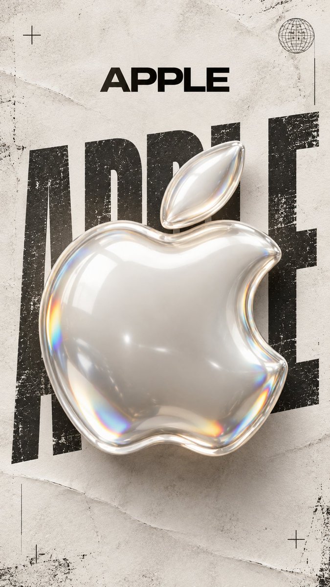 3D Inflated Logo Poster