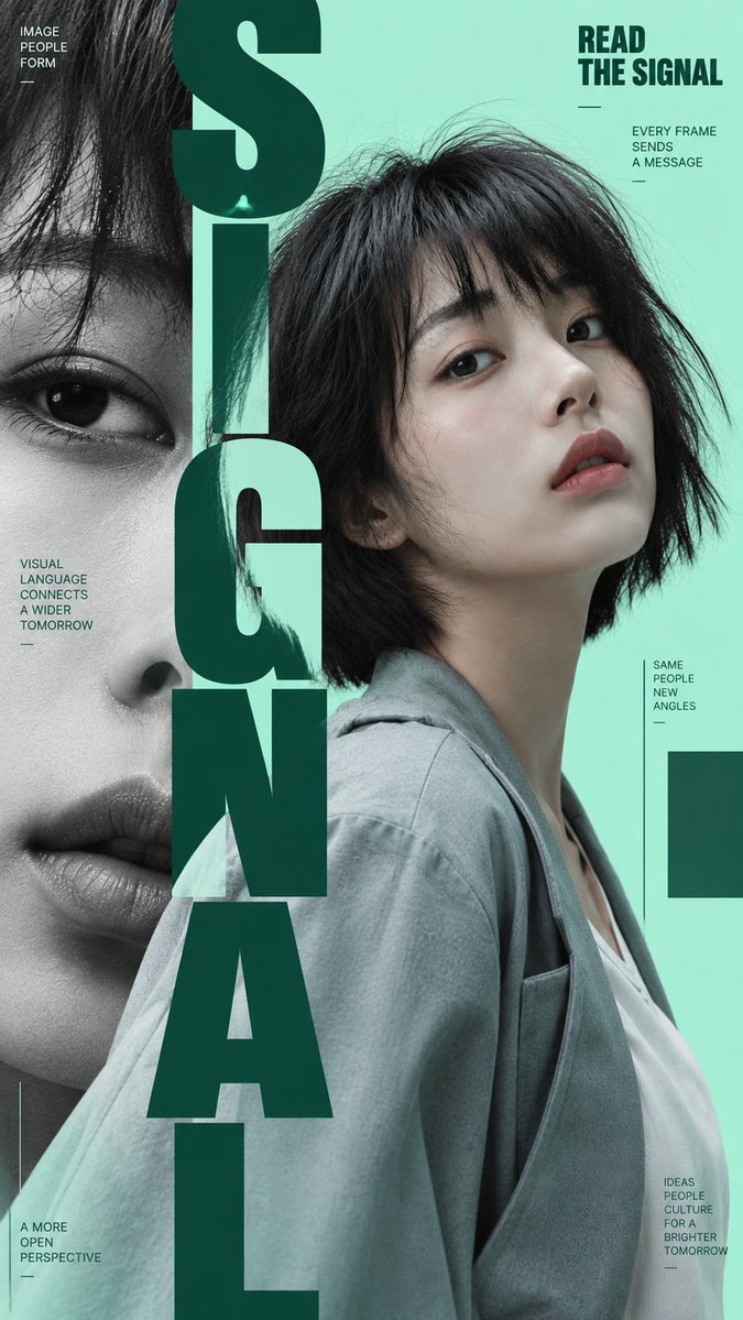 Editorial Portrait Poster Series