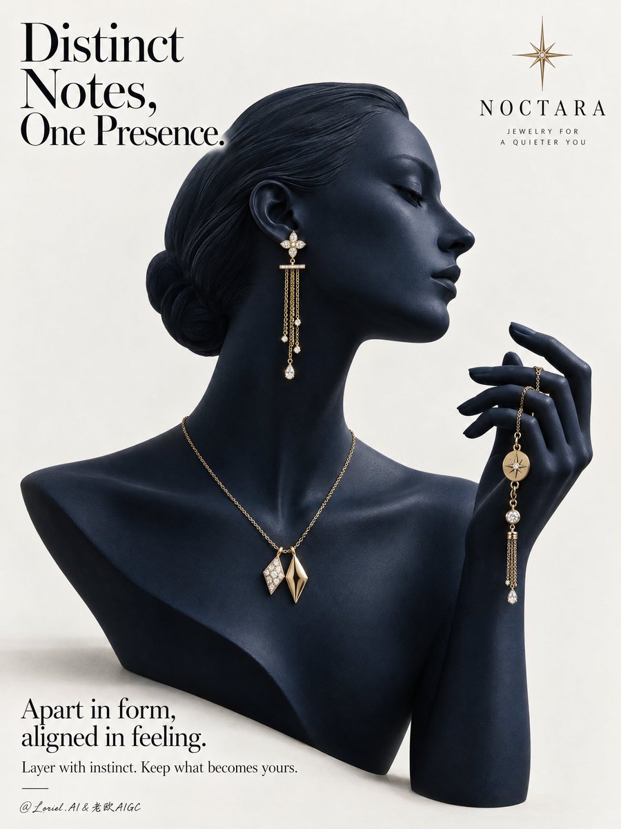 NOCTARA Luxury Jewelry Campaign