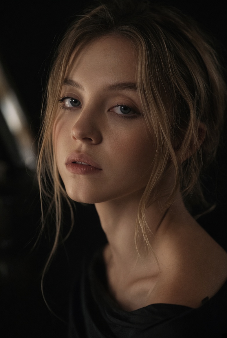 Intimate Low-Key Portrait