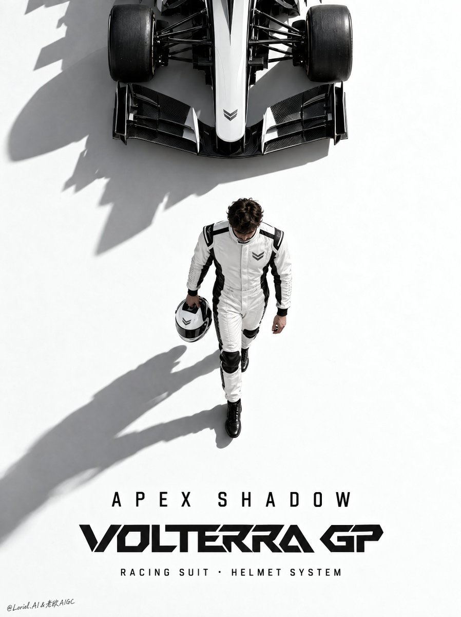 Apex Shadow Racing Suit Poster