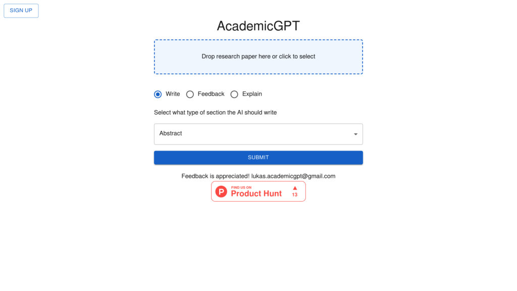 image for AcademicGPT